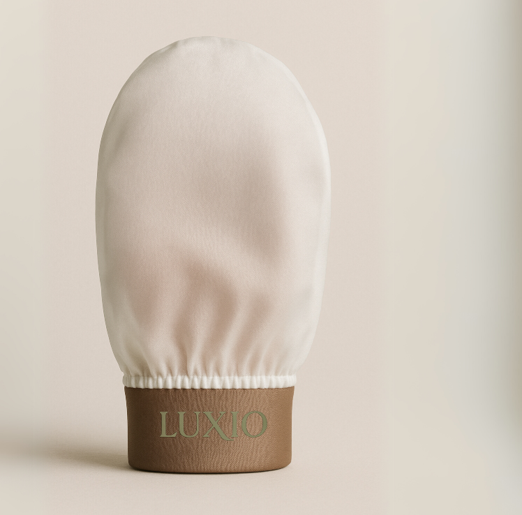 Gant Exfoliant en Soie Naturelle – Luxio™